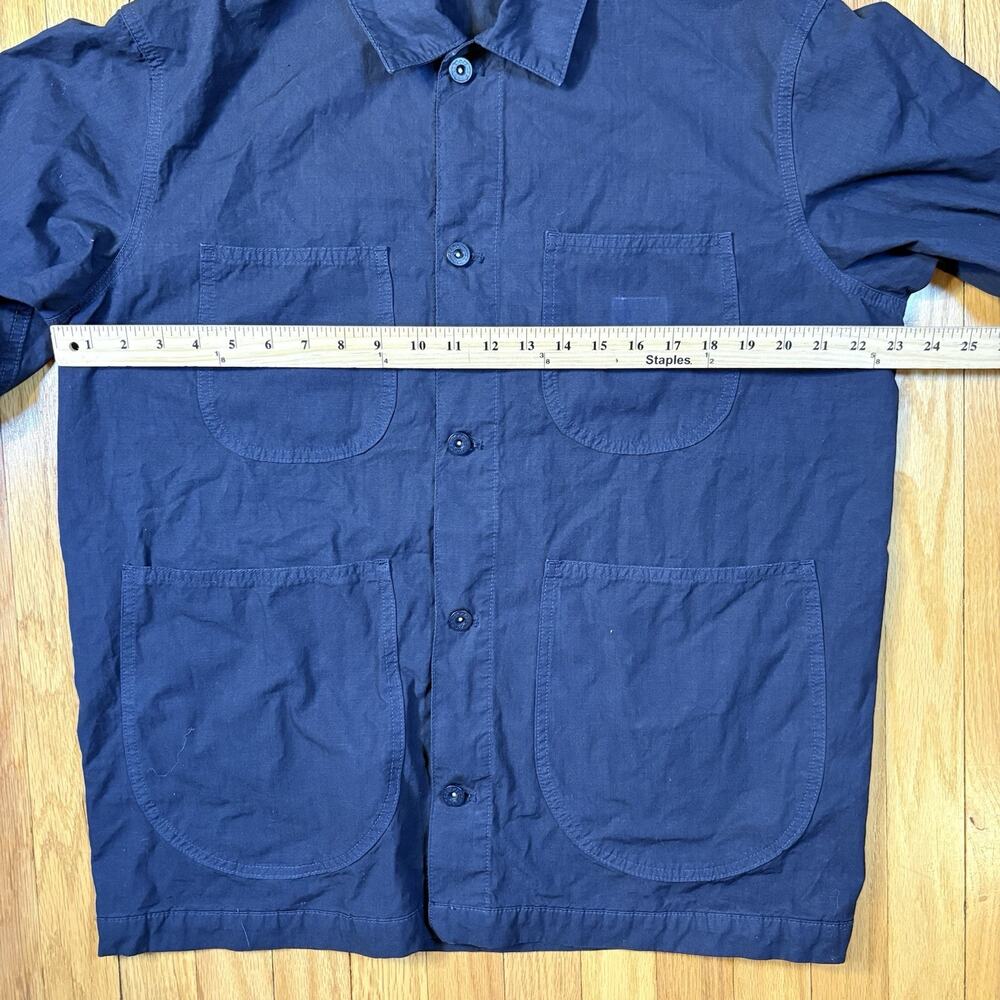 Stan Ray Jacket Men’s Size Medium Navy Blue Chore Coat Workwear Utility USA - Picture 6 of 10